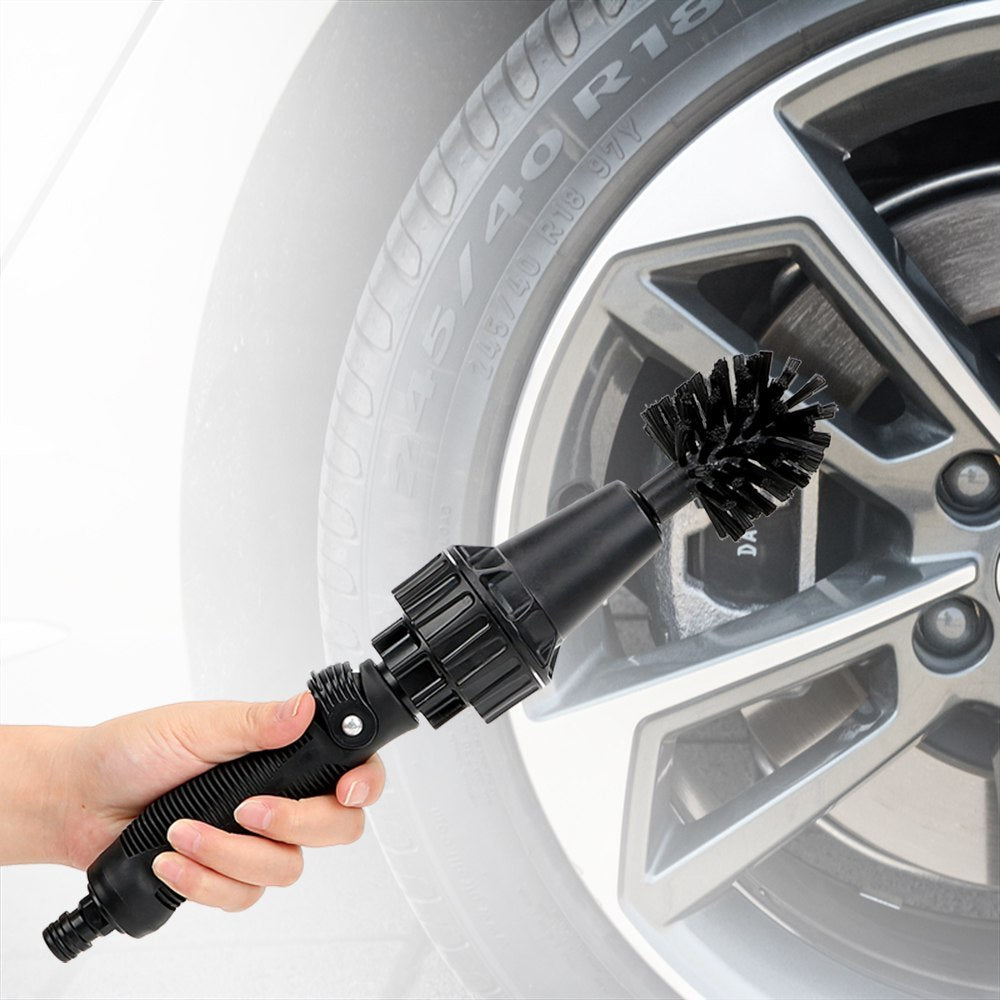 Cleaning Brush Wash Hand-held Water Spray Brush | 100% Brand New & High Quality Rotating Brush
