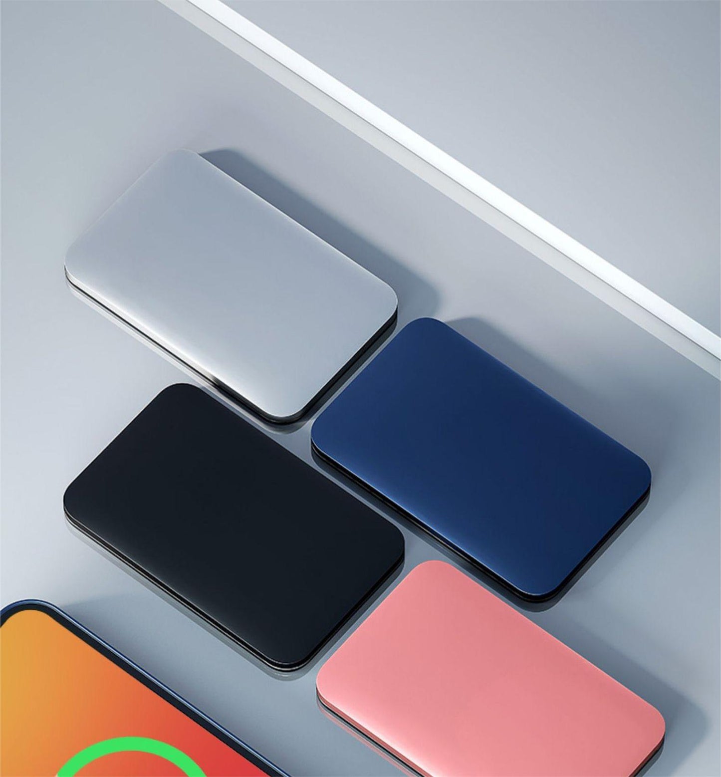 Magnetic Wireless Fast Charging Ultra-thin Portable Mobile Phone Power Bank Case
