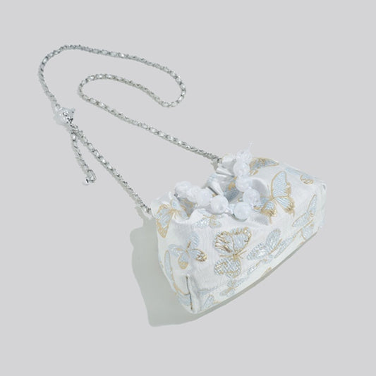 Bow Chain Crossbody Shoulder Bag for Women