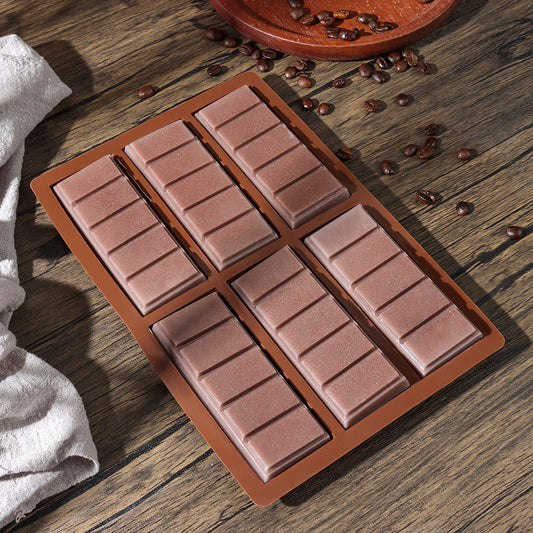 Silicone Chocolate Mold Baking Mold Non-stick Rectangle Wax
