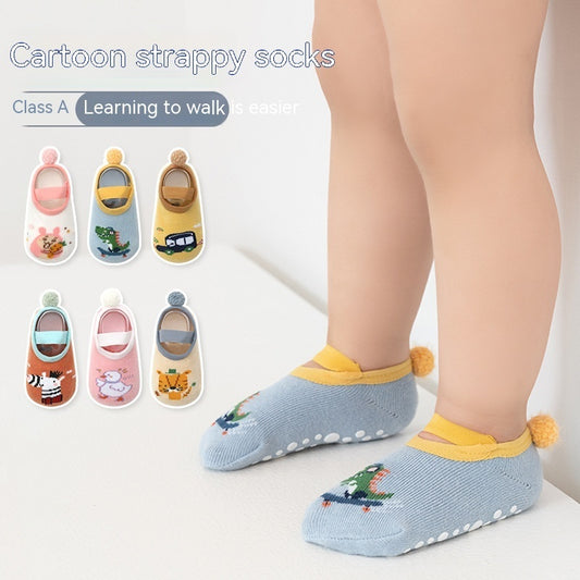 Children's Non-slip Dispensing Cartoon Toddler Socks