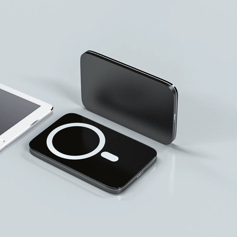 Magnetic Wireless Fast Charging Ultra-thin Portable Mobile Phone Power Bank Case