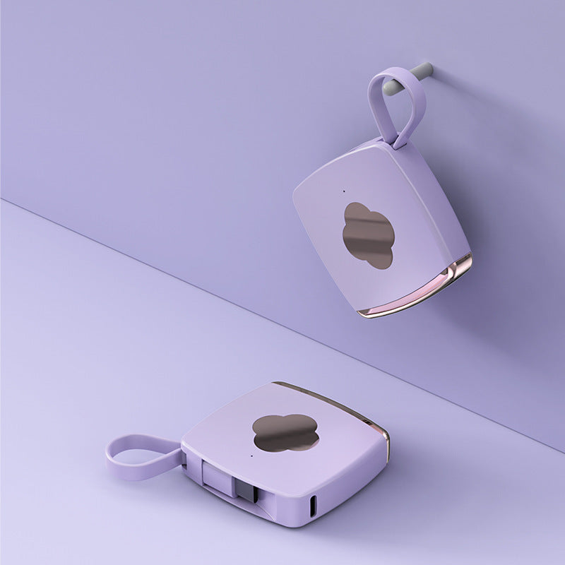 Ultra Thin Mini Power Bank Comes With A Cute And Portable Cable