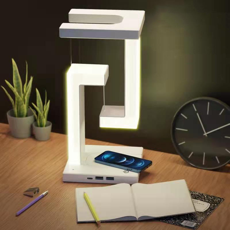 Wireless Charging Suspension Table Lamp,