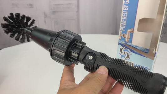 Cleaning Brush Wash Hand-held Water Spray Brush | 100% Brand New & High Quality Rotating Brush